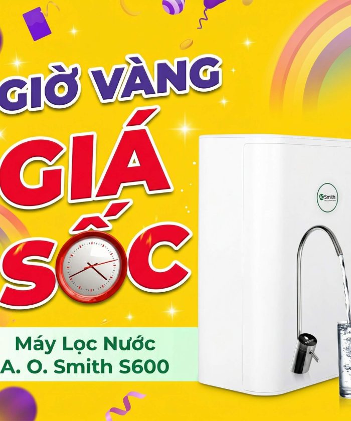 Máy Lọc Nước A. O. Smith S600